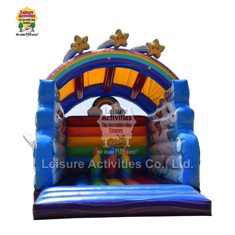 Pelangi Unicorn Istana Goyang Super Tiup