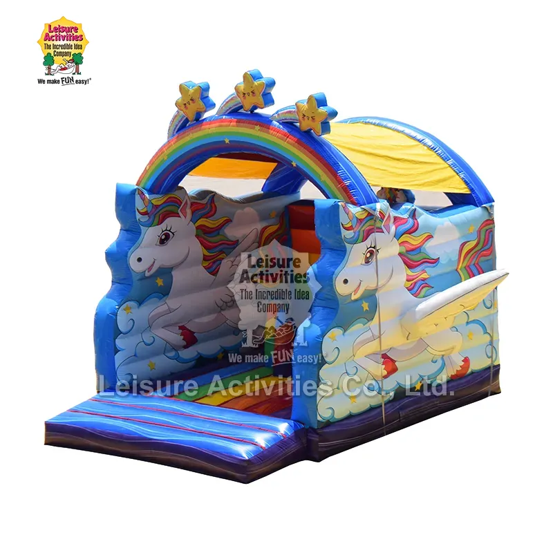 Pelangi Unicorn Istana Goyang Super Tiup