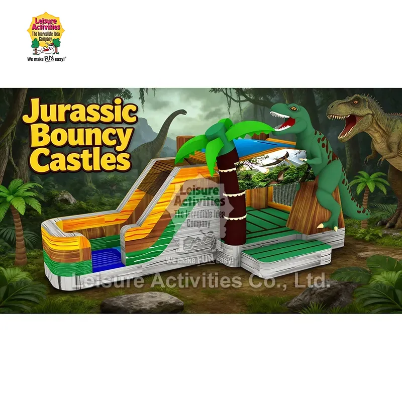 Kastil Goyang Jurassic Multiplay Super Tiup